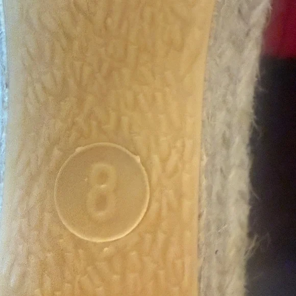 J.CREW TROPEZ ESPADRILLES SANDALS IN LIGHT RASPBERRY Gingham  never worn size 8 - Picture 10 of 10